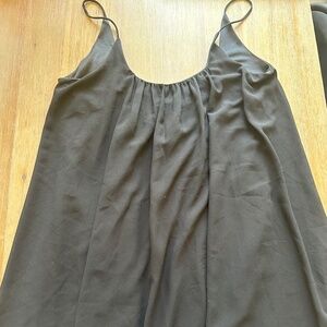 Black baby doll dress
